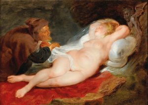 Angelica and the Hermit by Peter Paul Rubens Oil Painting