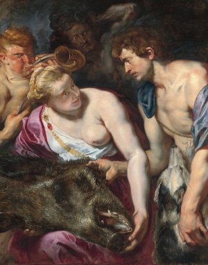 Atalanta and Meleager by Peter Paul Rubens Oil Painting