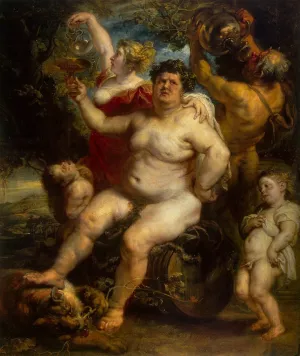 Bacchus by Peter Paul Rubens Oil Painting