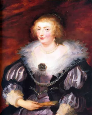 Catherine Manners, Duchess of Buckingham by Peter Paul Rubens - Oil Painting Reproduction