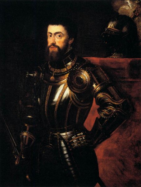 Main Product Photo of Charles V in Armour Painting by Peter Paul Rubens