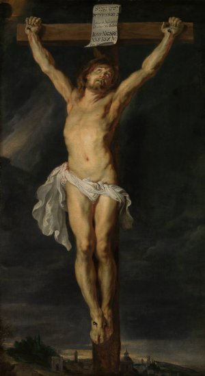 Christ on the Cross by Peter Paul Rubens Oil Painting