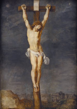 Christ on the Cross by Peter Paul Rubens Oil Painting