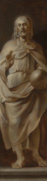 Christ Salvator Mundi by Peter Paul Rubens Oil Painting