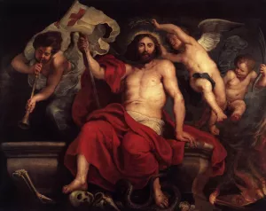 Christ Triumphant over Sin and Death Oil painting by Peter Paul Rubens