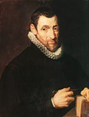 Christoffel Plantin Oil painting by Peter Paul Rubens