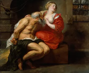 Cimon and Pero Roman Charity Oil painting by Peter Paul Rubens