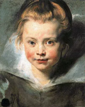 Clara Serena Rubens by Peter Paul Rubens Oil Painting