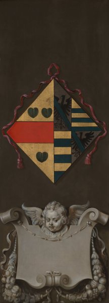 Coat of Arms of Adriana Perez by Peter Paul Rubens Oil Painting