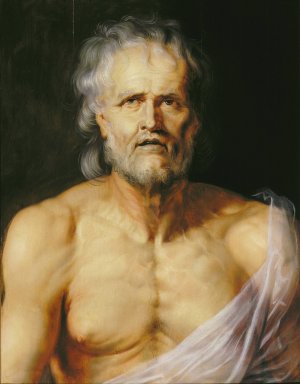 De stervende Seneca by Peter Paul Rubens Oil Painting