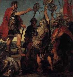 Decius Mus Relating His Dream by Peter Paul Rubens Oil Painting