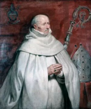 Der Abt von Sankt Michaelis Oil painting by Peter Paul Rubens