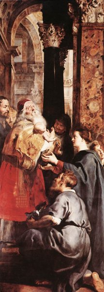 Descent from the Cross Right Wing by Peter Paul Rubens Oil Painting