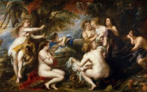 Diana And Callisto by Peter Paul Rubens Oil Painting