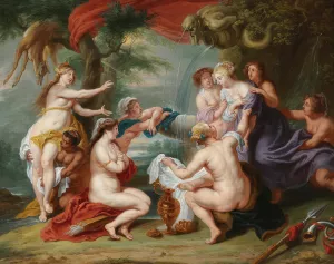 Diana discovering Callisto's pregnancy by Peter Paul Rubens Oil Painting