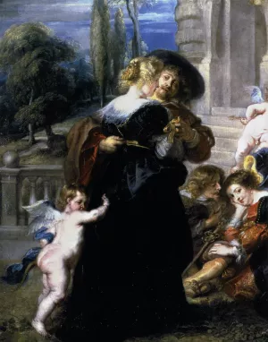 Garden of Love Detail by Peter Paul Rubens Oil Painting