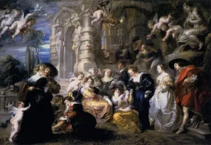 Garden of Love painting by Peter Paul Rubens