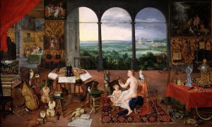 Hearing by Peter Paul Rubens Oil Painting