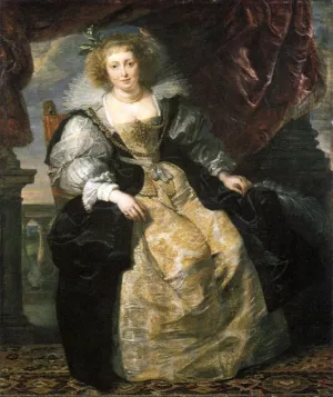 Helena Fourment by Peter Paul Rubens Oil Painting