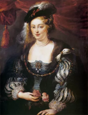 Helene Fourment by Peter Paul Rubens - Oil Painting Reproduction