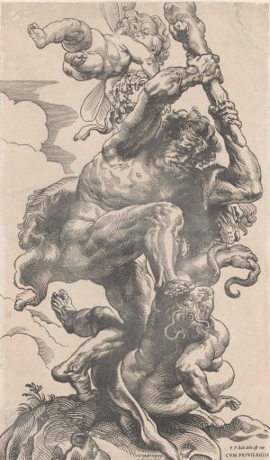 Hercules overcomes Envy by Peter Paul Rubens Oil Painting