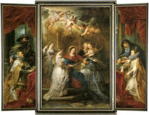 Ildefonso Altar by Peter Paul Rubens Oil Painting