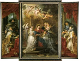 Ildefonso Altar by Peter Paul Rubens - Oil Painting Reproduction