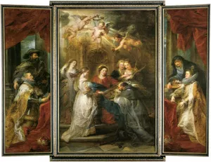 Ildefonso Altar Oil painting by Peter Paul Rubens