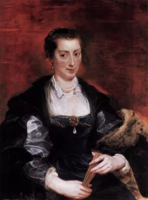 Isabella Brandt painting by Peter Paul Rubens