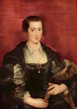 Isabella Brandt, First Wife by Peter Paul Rubens Oil Painting