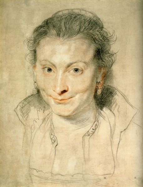 Isabella Brant by Peter Paul Rubens - Hand-Painted Oil Painting Reproduction