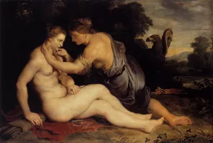 Jupiter and Callisto by Peter Paul Rubens - Oil Painting Reproduction