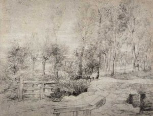 Landscape with a Trees