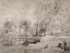 Landscape with a Trees Oil painting by Peter Paul Rubens
