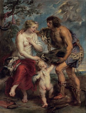 Meleager and Atalante by Peter Paul Rubens Oil Painting