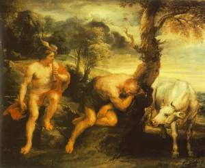 Mercury and Argus by Peter Paul Rubens - Oil Painting Reproduction