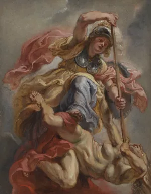 Minerva Overcoming Ignorance by Peter Paul Rubens Oil Painting