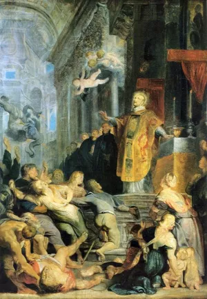 Miracle of St Ignatius of Loyola painting by Peter Paul Rubens