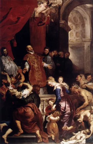 Miracles of St Ignatius Oil painting by Peter Paul Rubens