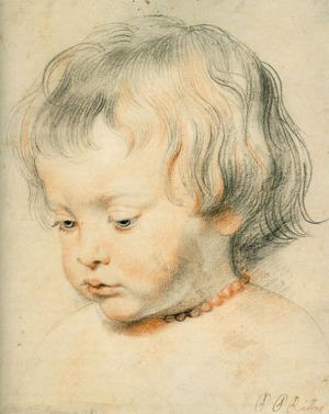 Nicolas Rubens by Peter Paul Rubens Oil Painting