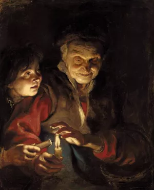 Night Scene Oil painting by Peter Paul Rubens