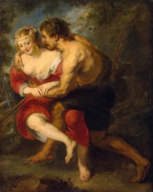 Pastoral Scene by Peter Paul Rubens Oil Painting