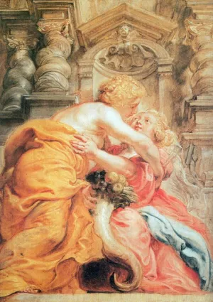 Peace and Abundance by Peter Paul Rubens - Oil Painting Reproduction