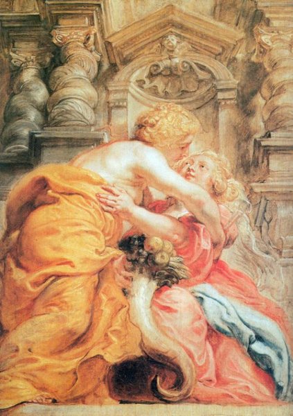 Main Product Photo of Peace and Abundance Painting by Peter Paul Rubens