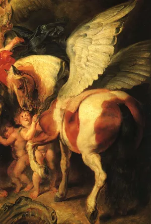 Perseus and Andromeda Detail by Peter Paul Rubens - Oil Painting Reproduction