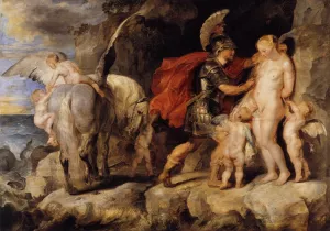 Perseus Freeing Andromeda by Peter Paul Rubens - Oil Painting Reproduction