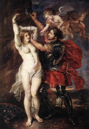Perseus Liberating Andromeda by Peter Paul Rubens Oil Painting