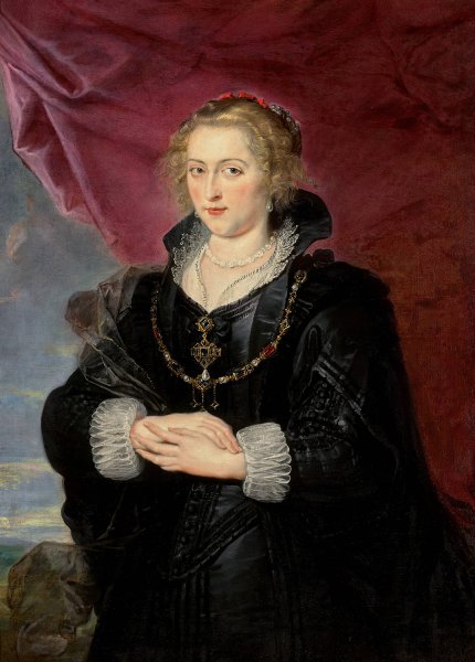 Portrait Of A Lady by Peter Paul Rubens - Hand-Painted Oil Painting Reproduction