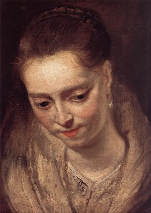 Portrait of a Woman by Peter Paul Rubens Oil Painting