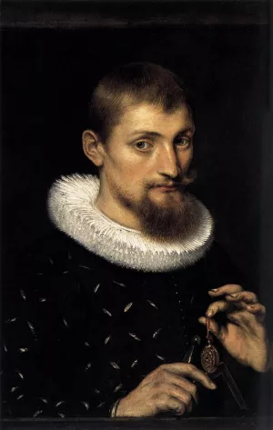Portrait of a Young Scholar Oil painting by Peter Paul Rubens